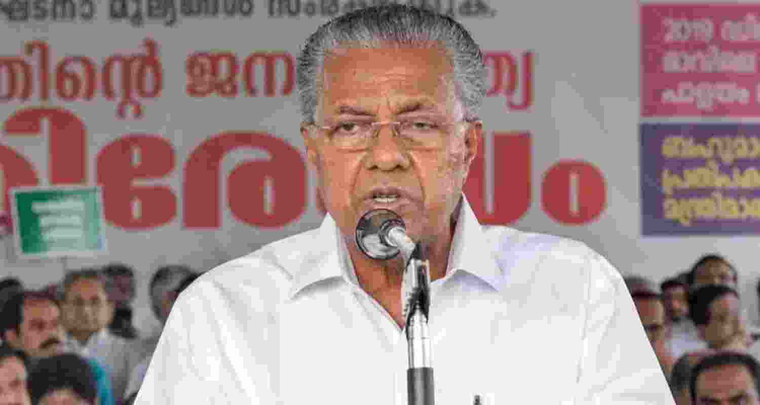 Kerala Chief Minister Pinarayi Vijayan - file image. Kerala Chief Minister Pinarayi Vijayan - file image.