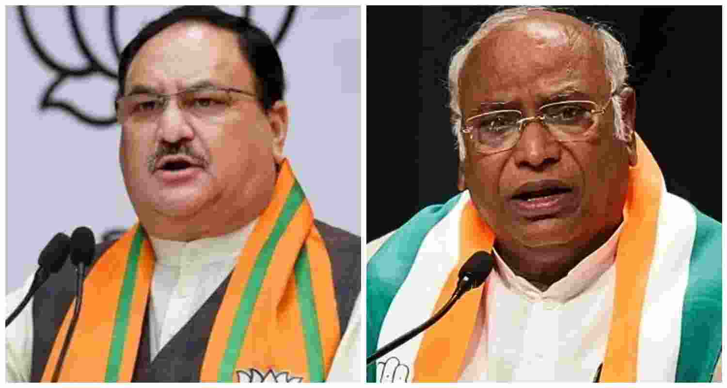 EC seeks Nadda, Kharge's response on poll code violations EC seeks Nadda, Kharge's response on poll code violations