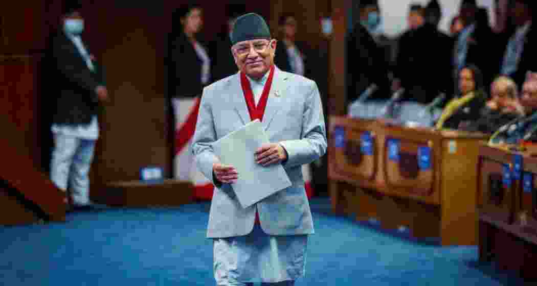 Former Prime Minister K P Sharma Oli. File photo. Former Prime Minister K P Sharma Oli. File photo.