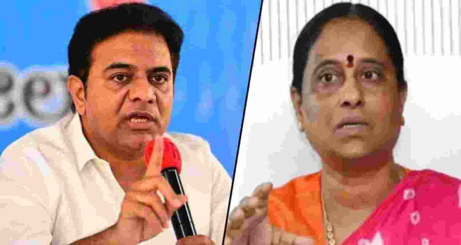 KT Rama Rao files ₹100 crore defamation suit against Surekha KT Rama Rao files ₹100 crore defamation suit against Surekha