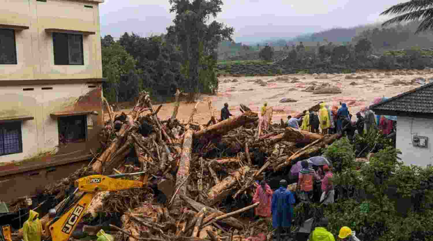 Wayanad villages devastated by massive landslides; 23 dead Wayanad villages devastated by massive landslides; 23 dead