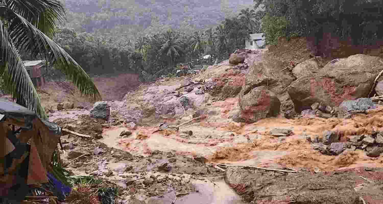 Kerala landslides.  Kerala landslides.