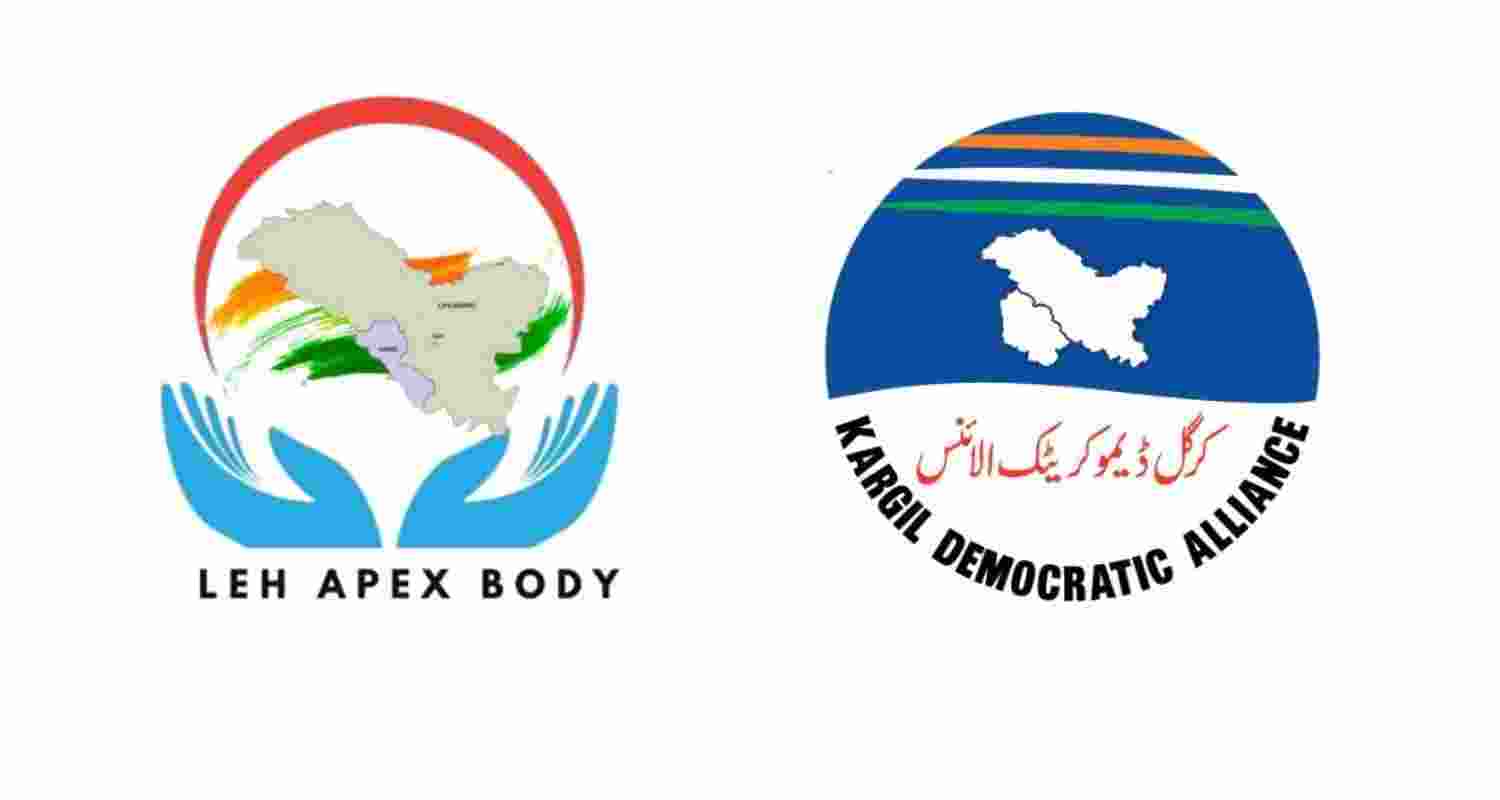 Leh Apex Body and Kargil Democratic Alliance meet Union Minister Nityanand Rai.  Leh Apex Body and Kargil Democratic Alliance meet Union Minister Nityanand Rai.
