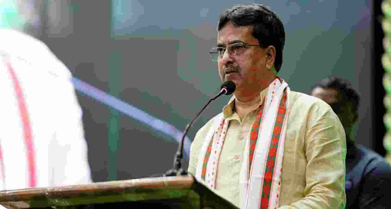 Tripura Chief Minister Manik Saha. Tripura Chief Minister Manik Saha.