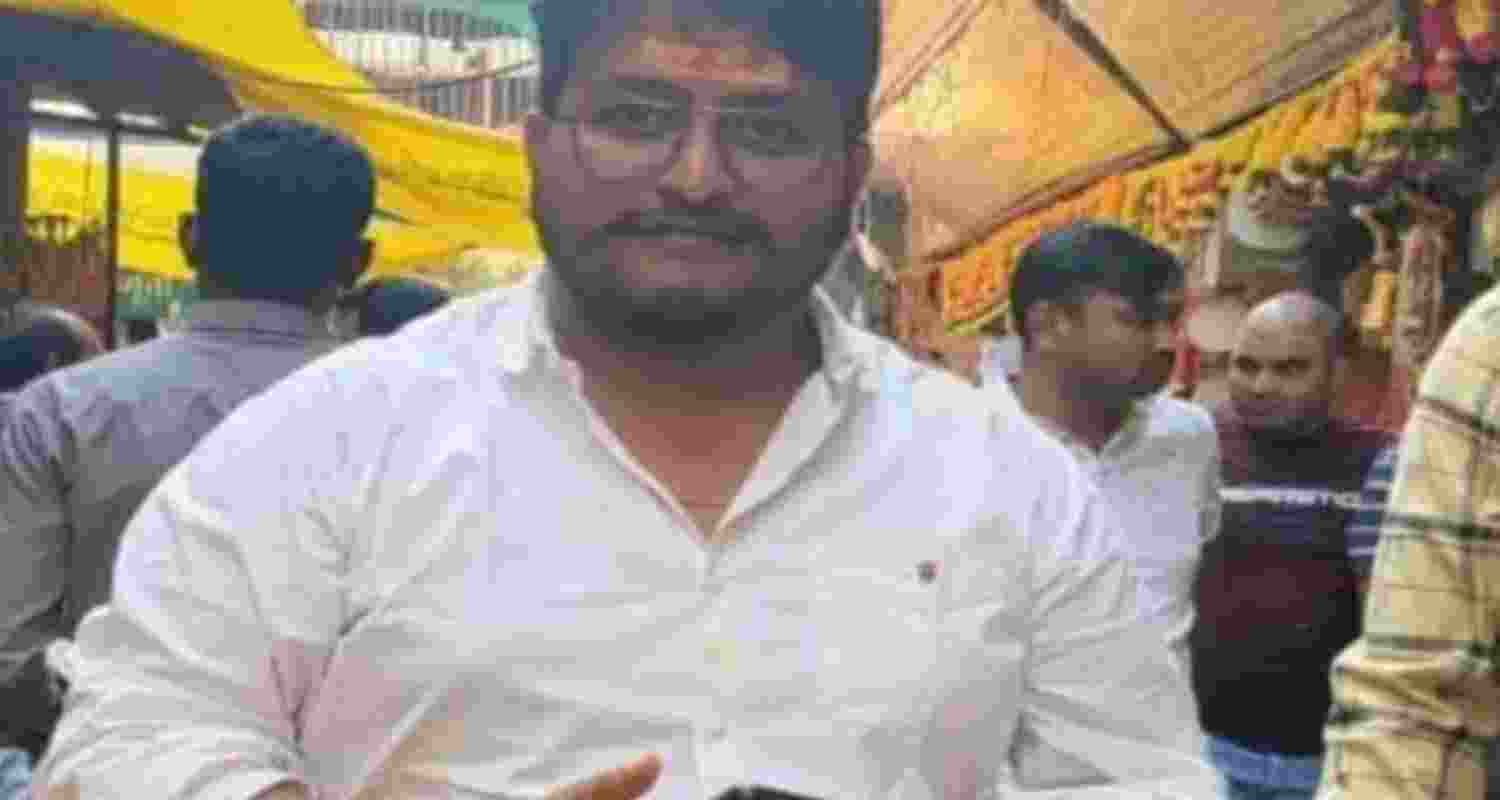 Kamlesh Kumar, the land dealer arrested by the Enforcement directorate. Kamlesh Kumar, the land dealer arrested by the Enforcement directorate.