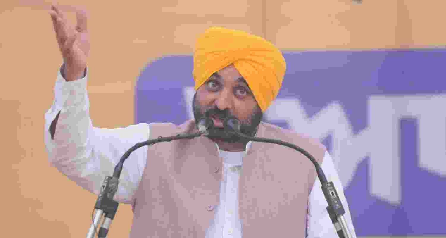 Punjab Chief Minister Bhagwant Mann.  Punjab Chief Minister Bhagwant Mann.
