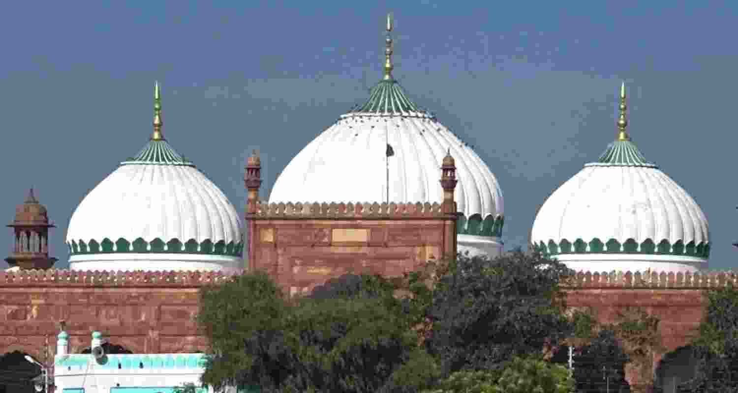 The Shahi Eidgah in Mathura. The Shahi Eidgah in Mathura.