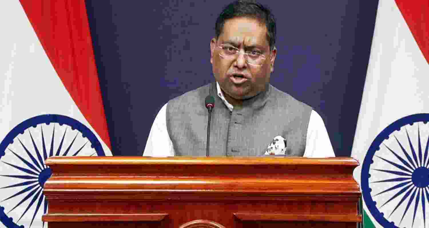 MEA spokesperson Randhir Jaiswal MEA spokesperson Randhir Jaiswal