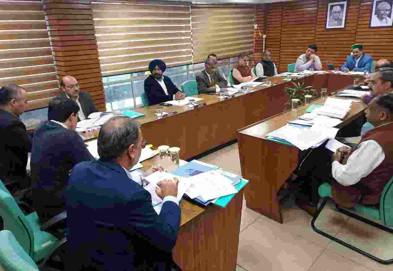 Deputy Chief Whip and Committee Chairman Kewal Singh Pathania presides over the meeting of the General Development Committee of the Himachal Pradesh Legislative Assembly. Deputy Chief Whip and Committee Chairman Kewal Singh Pathania presides over the meeting of the General Development Committee of the Himachal Pradesh Legislative Assembly.
