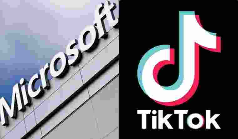 Microsoft eyeing TikTok bid to keep app in US, says Trump Microsoft eyeing TikTok bid to keep app in US, says Trump