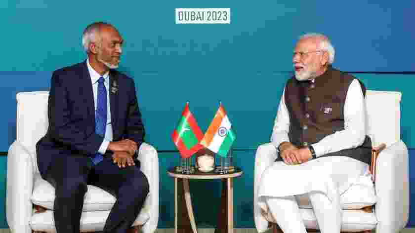 Maldives President, Mohamed Muizzu, and Prime Minister, Narendra Modi Maldives President, Mohamed Muizzu, and Prime Minister, Narendra Modi