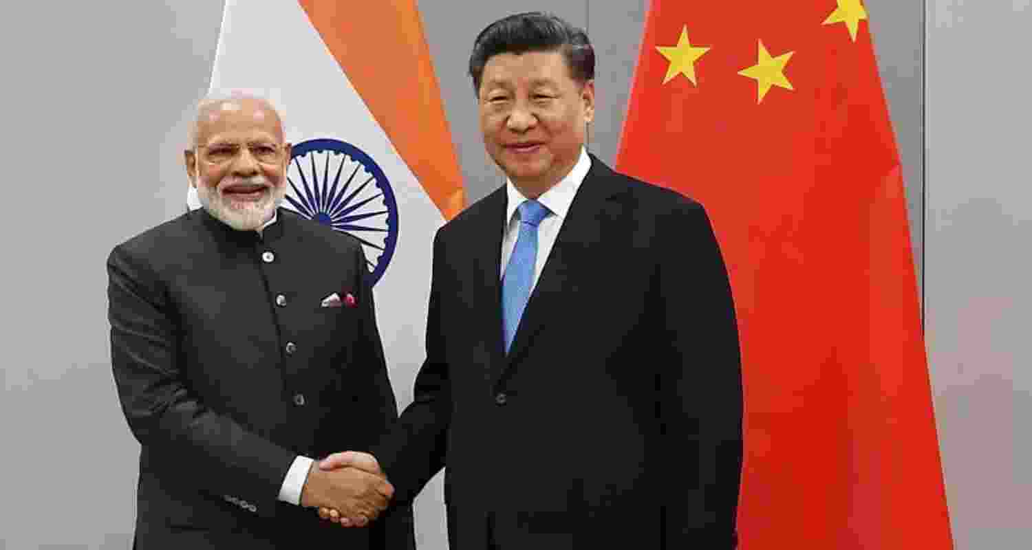 India’s Prime Minister Narendra Modi with Chinese President Xi Jinping. File photo. India’s Prime Minister Narendra Modi with Chinese President Xi Jinping. File photo.