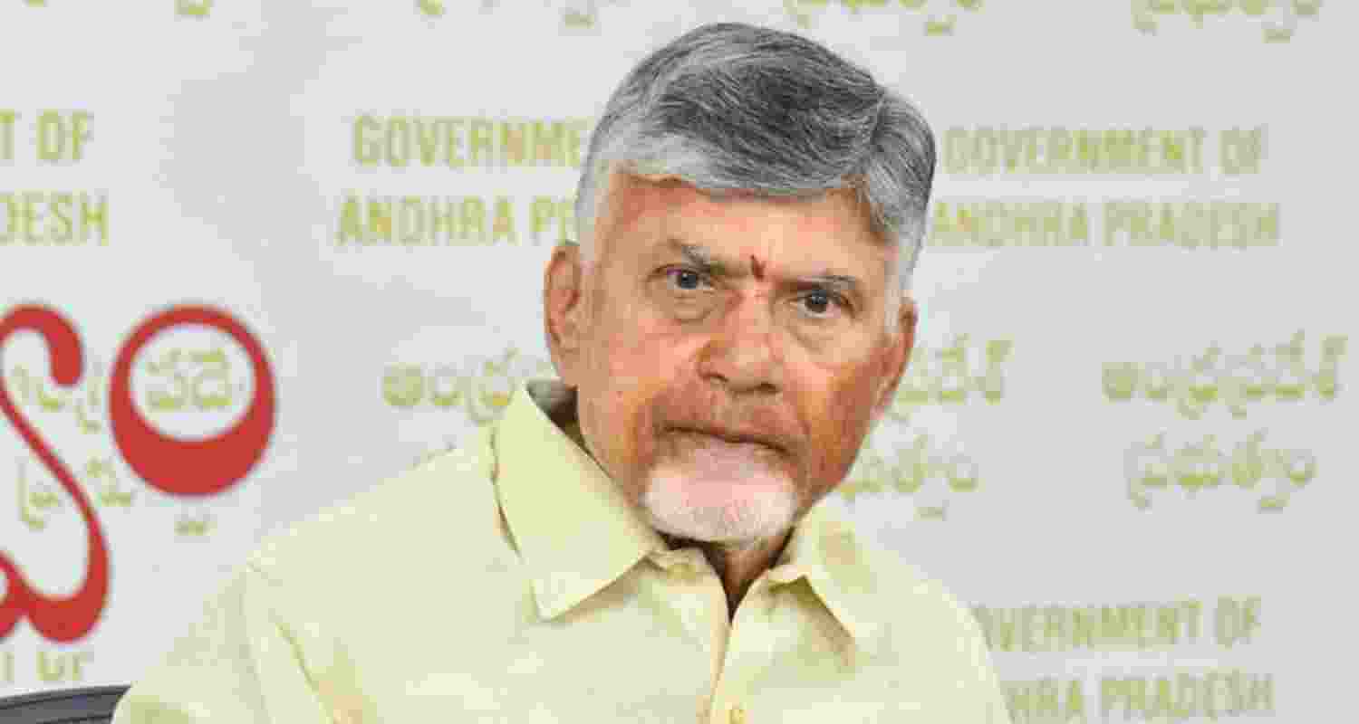 Andhra Pradesh CM N Chandrababu Naidu - file image. Andhra Pradesh CM N Chandrababu Naidu - file image.