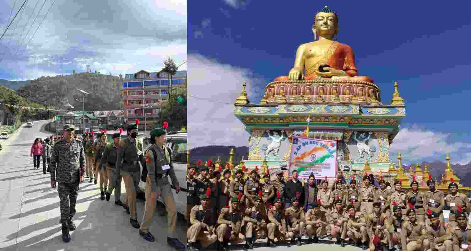 A 10-day NCC border outreach and vibrant village tour in Tawang, Arunachal Pradesh, aims to foster patriotism. A 10-day NCC border outreach and vibrant village tour in Tawang, Arunachal Pradesh, aims to foster patriotism.