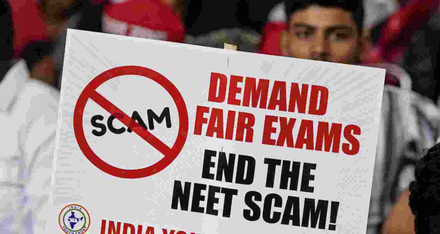 NEET by itself is 'irregularity,' alleges DMK
 NEET by itself is 'irregularity,' alleges DMK