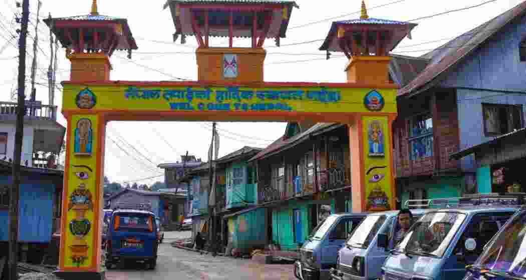 A visual from the Indo-Nepal border in Pashupatinagar. A visual from the Indo-Nepal border in Pashupatinagar.