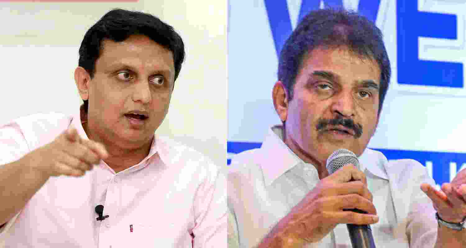 Kerala govt, Congress trade blows over NH-66 project Kerala govt, Congress trade blows over NH-66 project