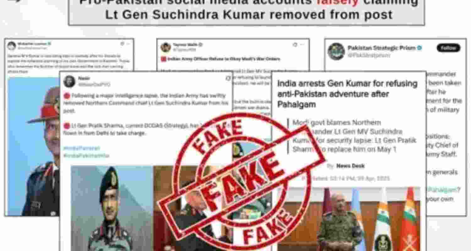 Govt debunks claims of Army Commander  'removal' as fake Govt debunks claims of Army Commander  'removal' as fake
