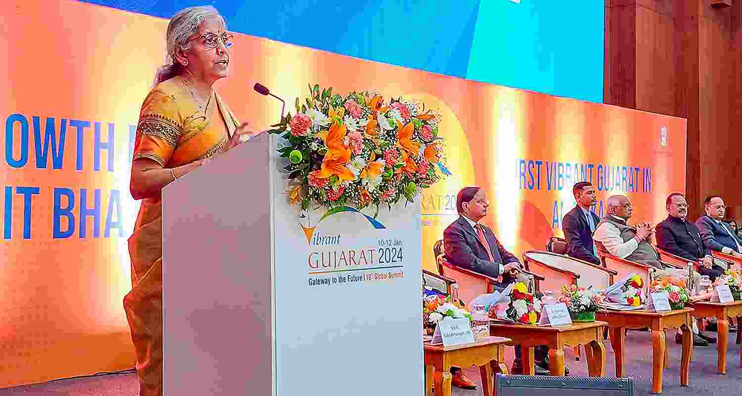 world's third largest economy  Finance Minister Nirmala Sitharaman India, with a GDP of roughly USD 3.4 trillion, is currently the fifth largest economy in the world world's third largest economy  Finance Minister Nirmala Sitharaman India, with a GDP of roughly USD 3.4 trillion, is currently the fifth largest economy in the world