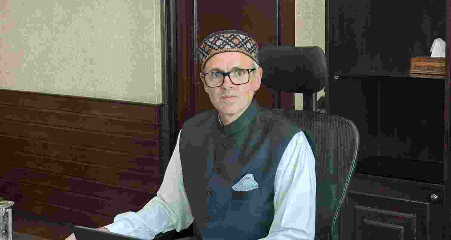 Chief Minister Jammu and Kashmir Omar Abdullah. File photo. Chief Minister Jammu and Kashmir Omar Abdullah. File photo.
