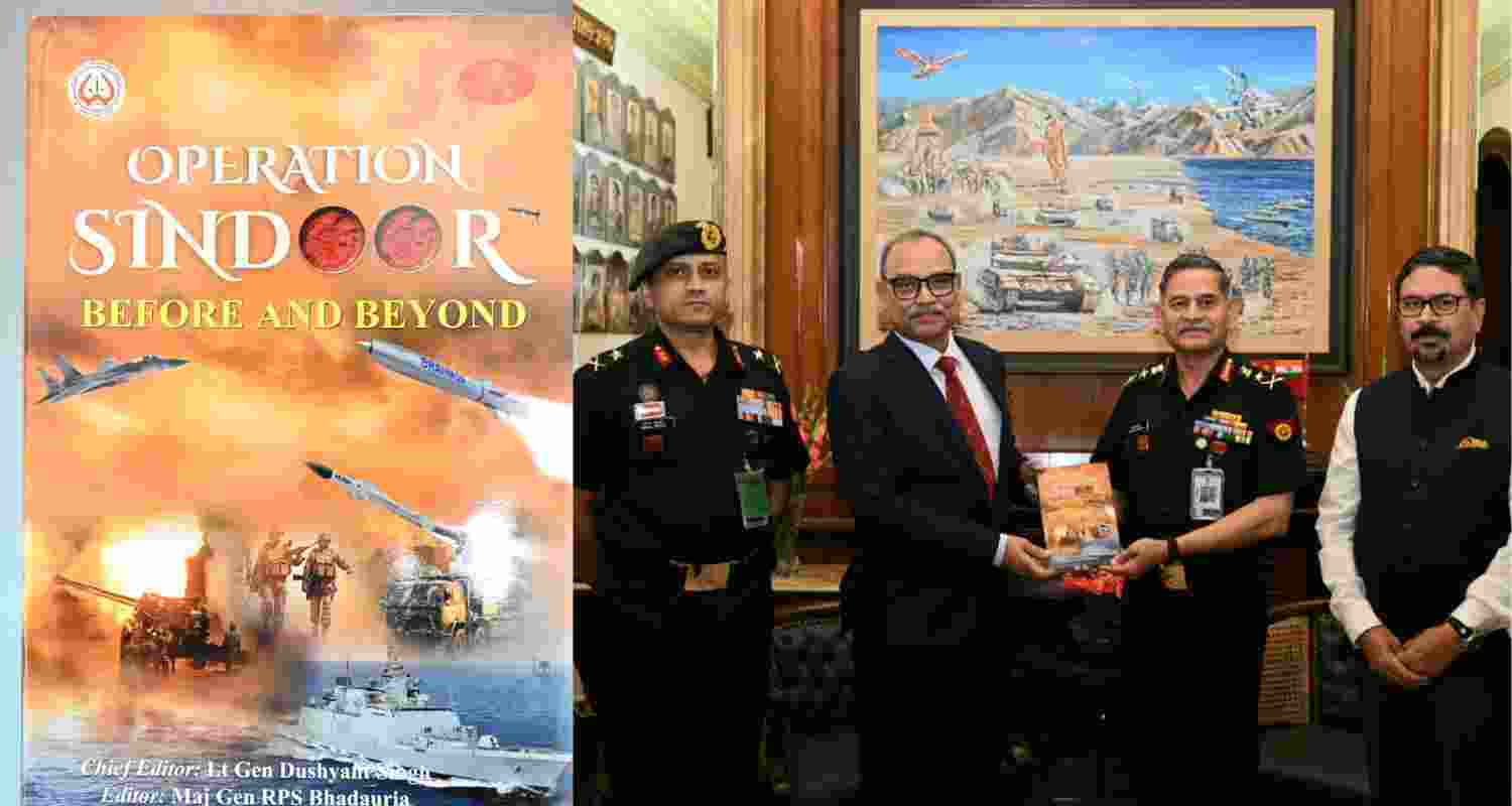 Army Chief launches book 'Operation Sindoor: Before and Beyond' Army Chief launches book 'Operation Sindoor: Before and Beyond'