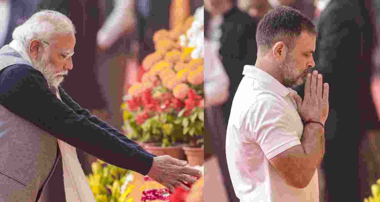 PM, VP, Oppn leaders pay homage to Parliament attack martyrs PM, VP, Oppn leaders pay homage to Parliament attack martyrs