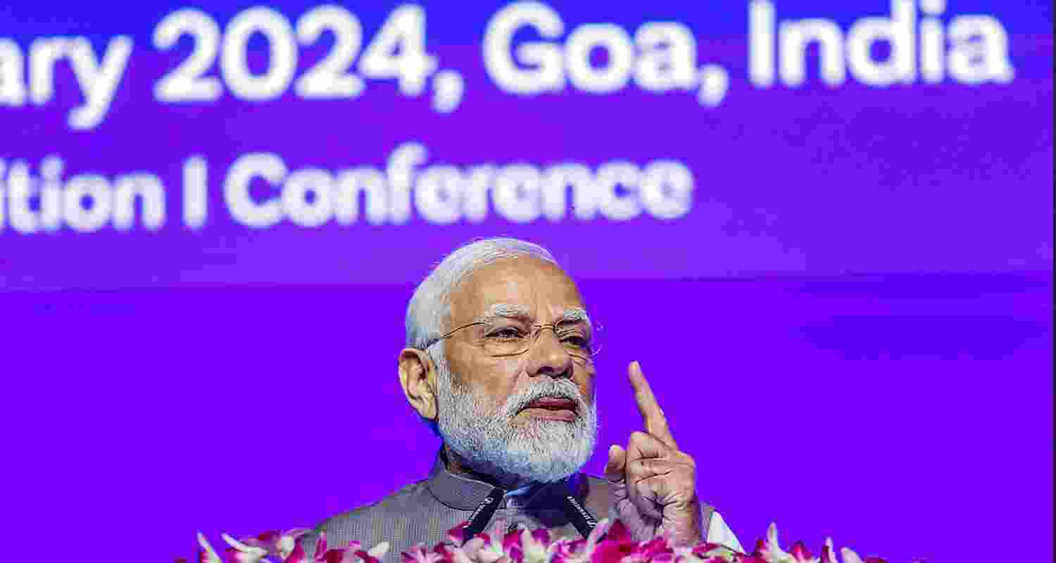 Prime Minister Narendra Modi inaugurated the India Energy Week 2024 in Goa today Prime Minister Narendra Modi inaugurated the India Energy Week 2024 in Goa today