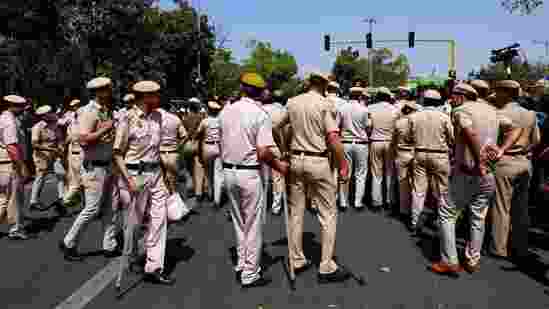 The Delhi Police has strengthened security at Prime Minister Narendra Modi's residence after the AAP called for a "gherao" to protest against the arrest of Chief Minister Arvind Kejriwal, an officer said on Tuesday. The Delhi Police has strengthened security at Prime Minister Narendra Modi's residence after the AAP called for a "gherao" to protest against the arrest of Chief Minister Arvind Kejriwal, an officer said on Tuesday.