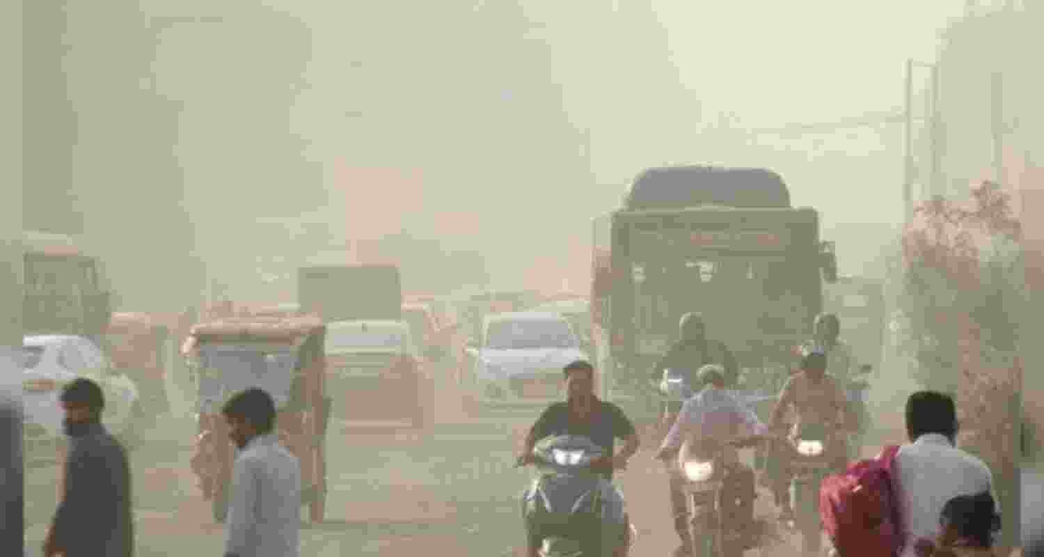 Around 7 pc of daily deaths in Indian cities linked to PM2.5 levels: Study  Around 7 pc of daily deaths in Indian cities linked to PM2.5 levels: Study