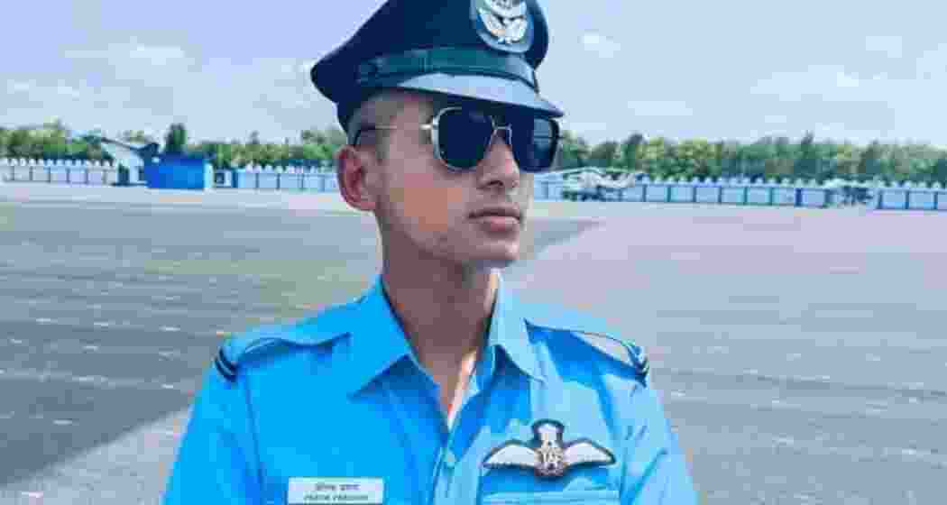 In pictures: Pratik Pradhan in his IAF uniform. In pictures: Pratik Pradhan in his IAF uniform.