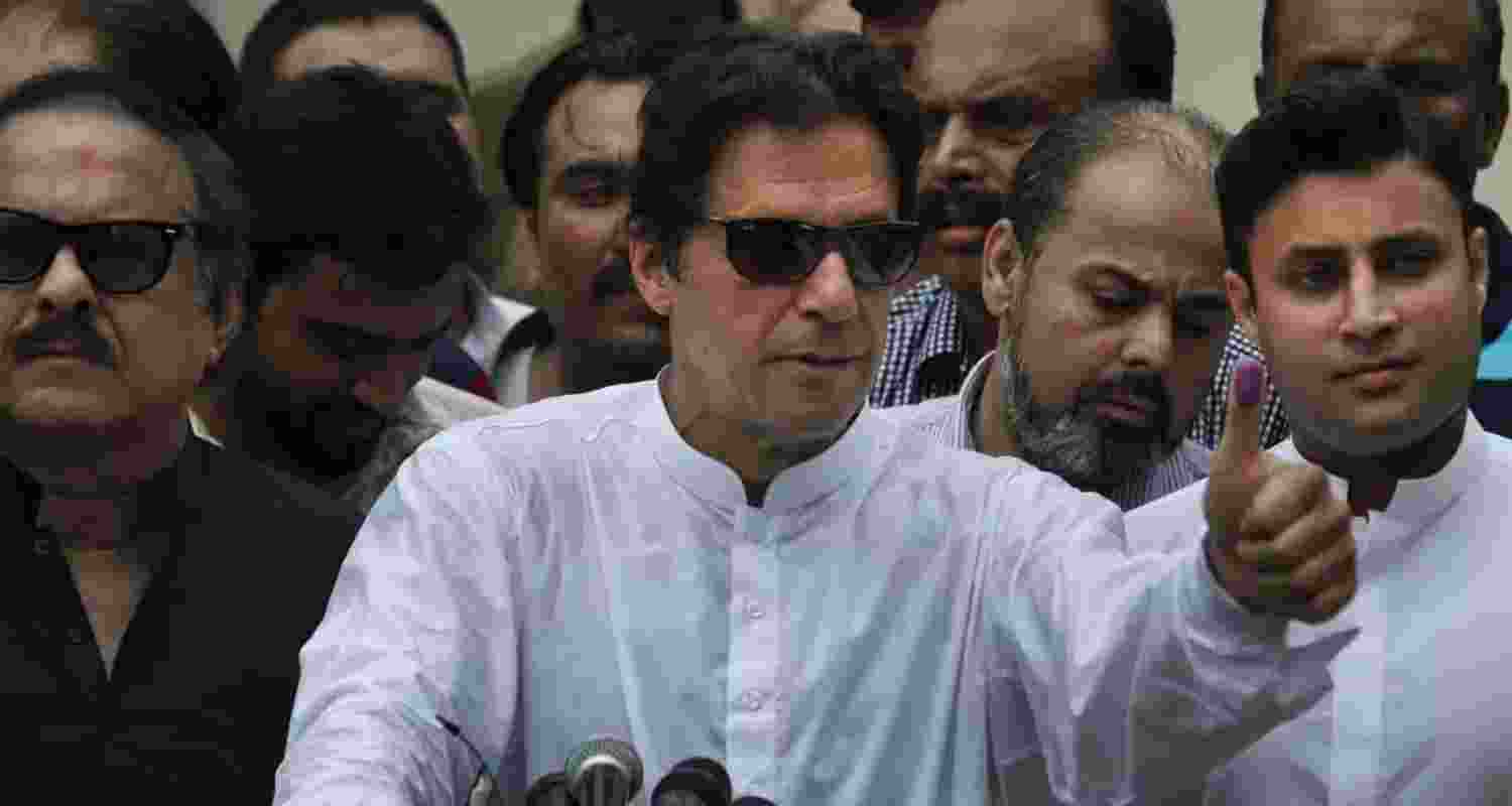 Former Pakistan Prime Minister Imran Khan. Former Pakistan Prime Minister Imran Khan.