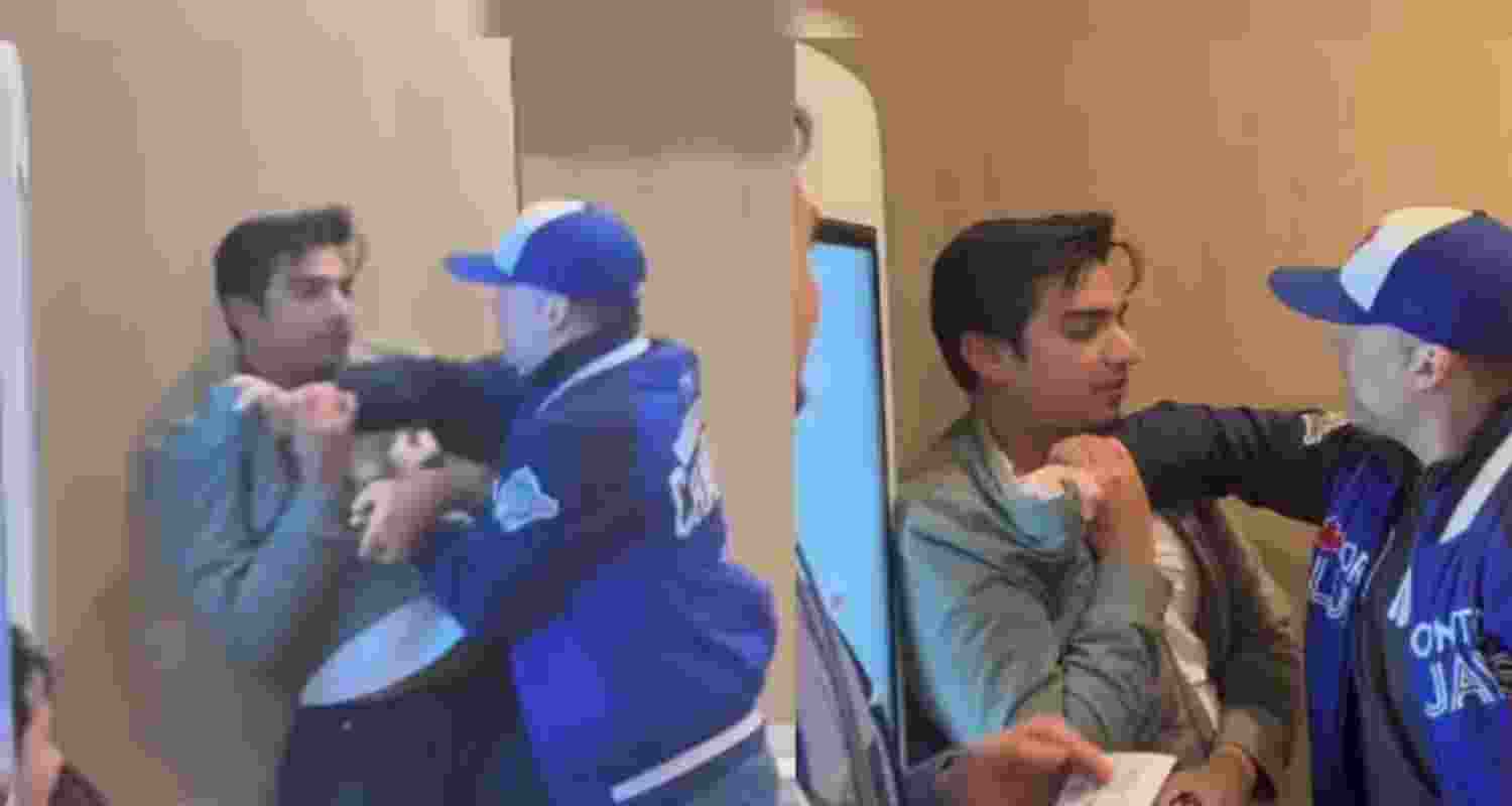 The white man continued accusing the victim of arrogance. The white man continued accusing the victim of arrogance.