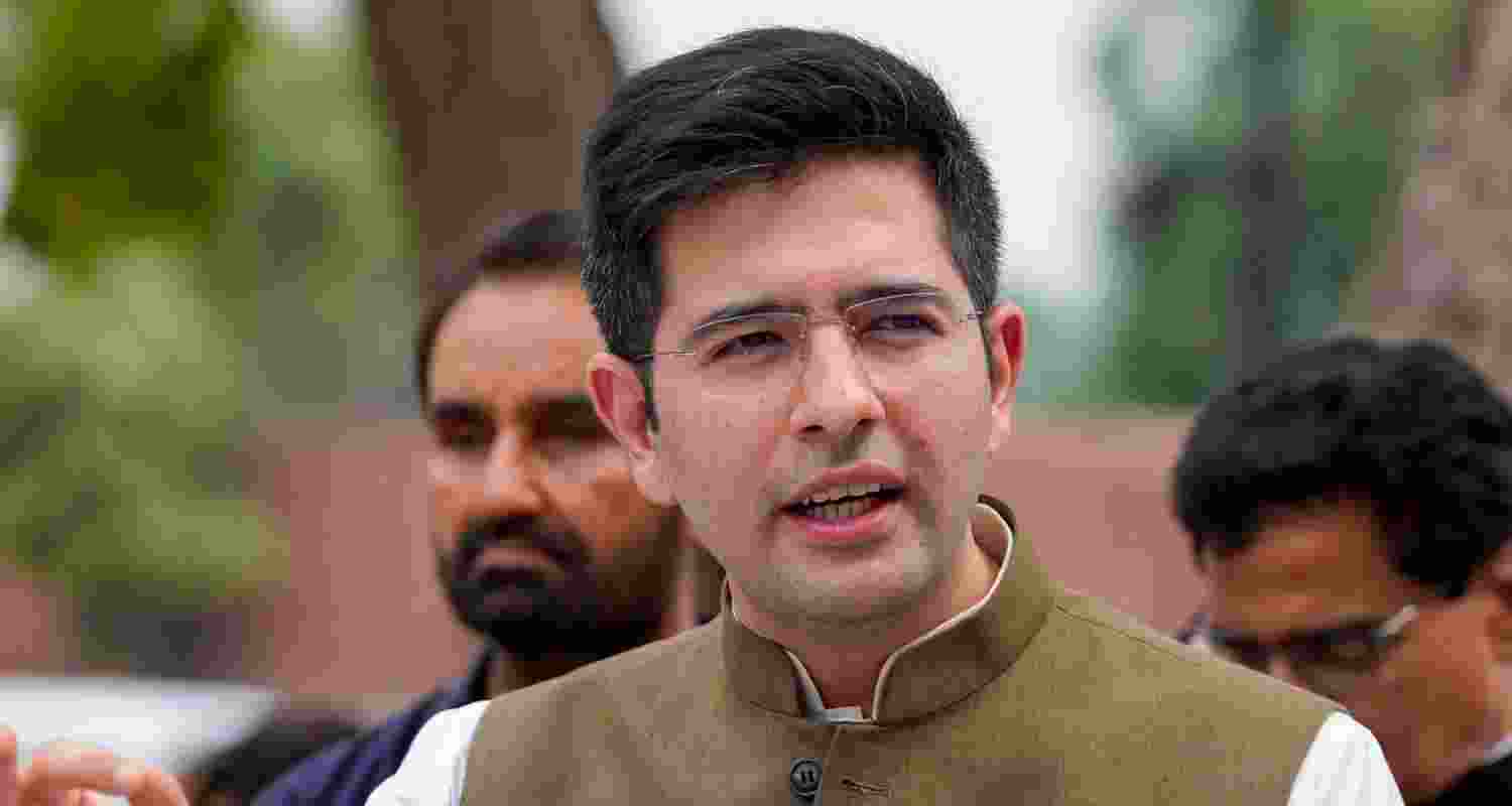 AAP Rajya Sabha MP Raghav Chadha.   AAP Rajya Sabha MP Raghav Chadha.