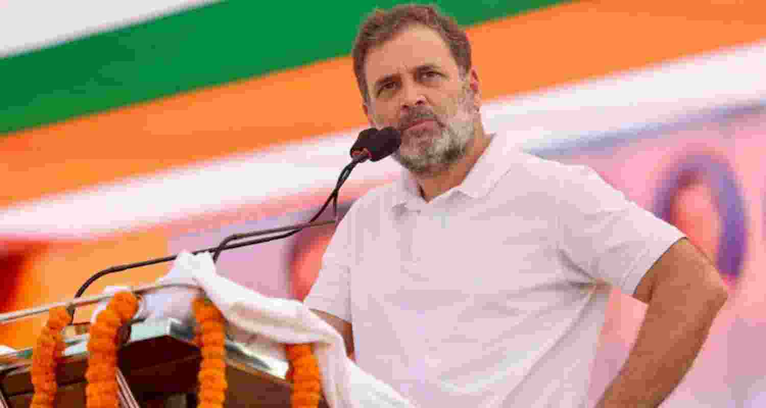 Congress leader Rahul Gandhi. Congress leader Rahul Gandhi.