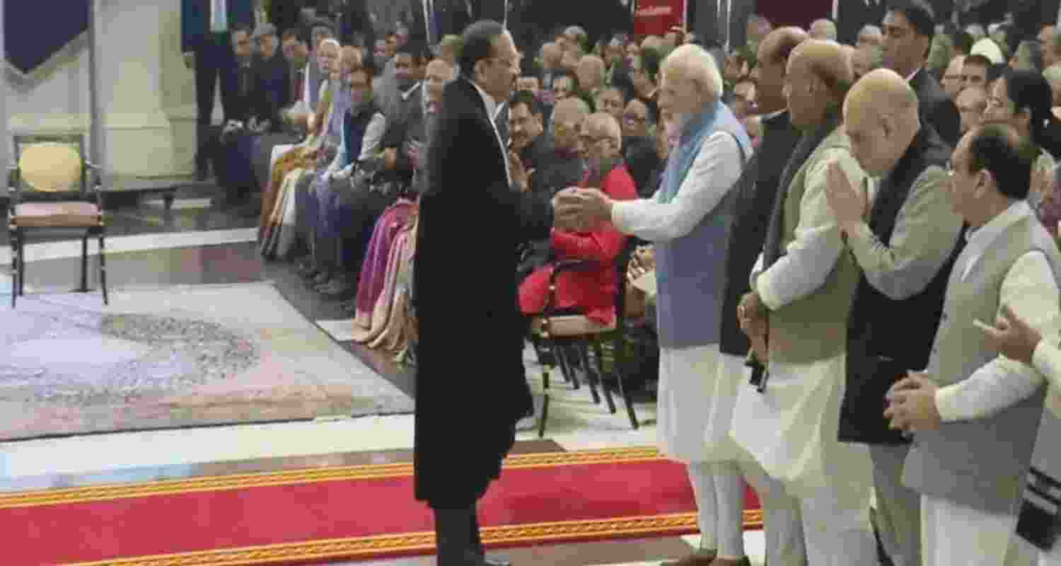 PM congratulates Justice Surya Kant on assuming charge as CJI PM congratulates Justice Surya Kant on assuming charge as CJI