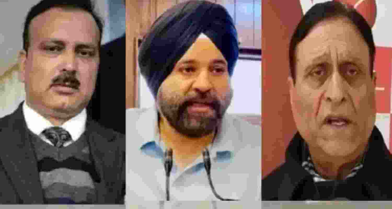 Three J&K NC leaders take oath as MPs in Rajya Sabha Three J&K NC leaders take oath as MPs in Rajya Sabha