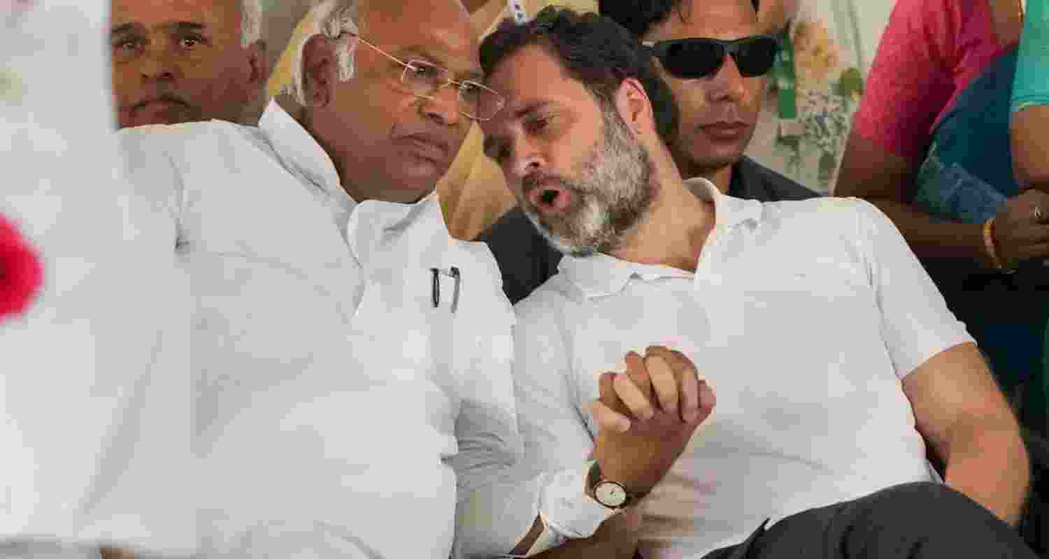 Congress leaders Rahul Gandhi and Mallikarjun Kharge had proposed the names of Justice Rohinton Fali Nariman and Justice Kuttiyil Mathew Joseph for the position of NHRC chairperson. Congress leaders Rahul Gandhi and Mallikarjun Kharge had proposed the names of Justice Rohinton Fali Nariman and Justice Kuttiyil Mathew Joseph for the position of NHRC chairperson.