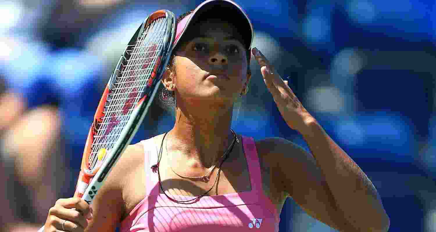Indian women's tennis player Ankita Raina. Indian women's tennis player Ankita Raina.