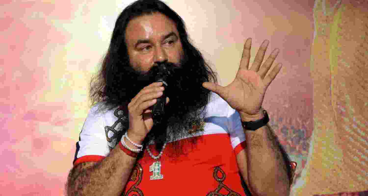 Gurmeet Ram Rahim.  Gurmeet Ram Rahim.
