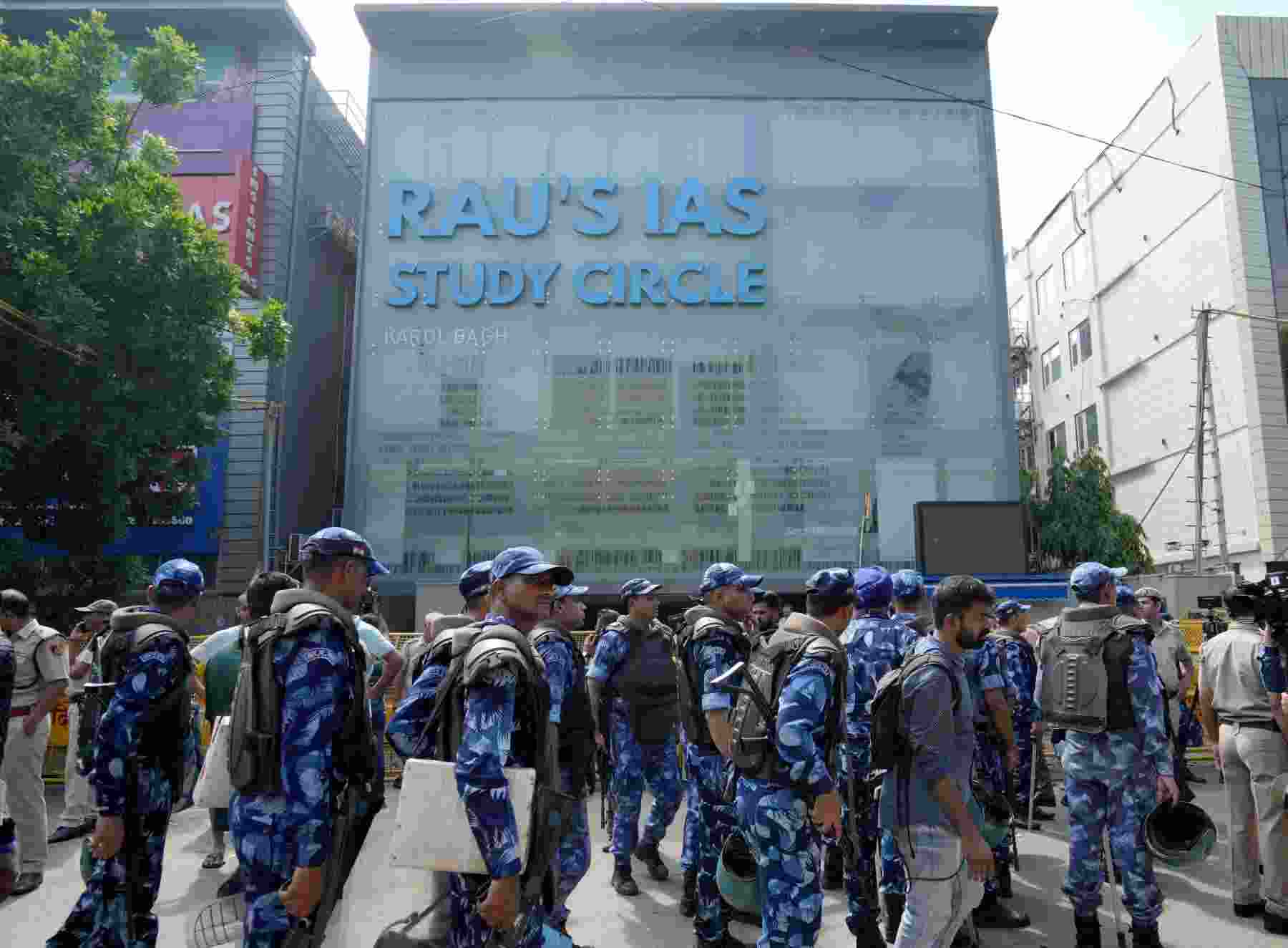 “So far we have detained two people – owner and coordinator of the coaching centre," Deputy Commissioner of Police M Harsha Vardhan said on Sunday.  “So far we have detained two people – owner and coordinator of the coaching centre," Deputy Commissioner of Police M Harsha Vardhan said on Sunday.
