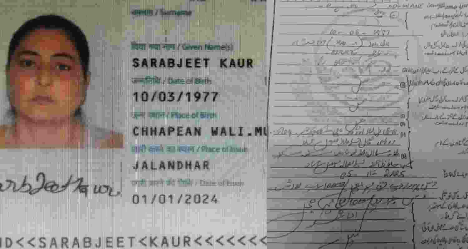 Sarabjeet Kaur -- Indian woman missing in Pakistan, who allegedly married a Pakistani man, and converted to Islam. Sarabjeet Kaur -- Indian woman missing in Pakistan, who allegedly married a Pakistani man, and converted to Islam.