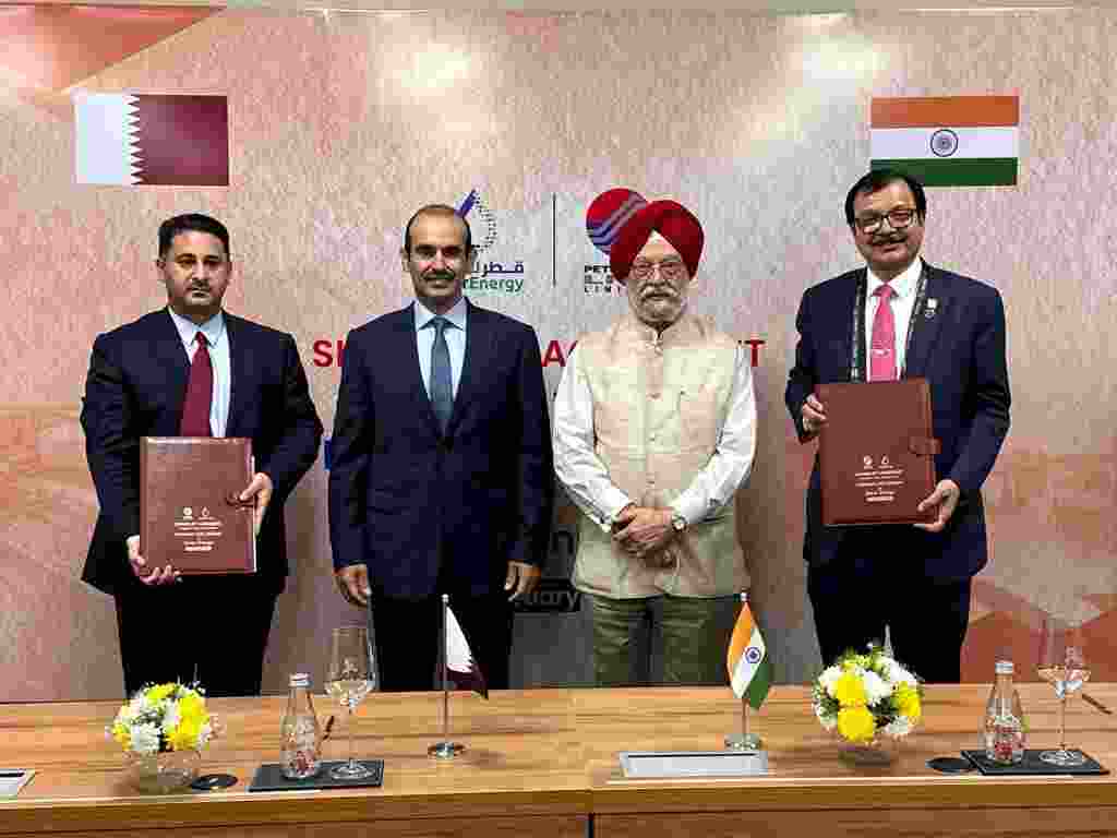 Petronet LNG Ltd, extended the current pact with QatarEnergy by another 20 years till 2048, by buying 7.5 million tonne a year of gas to produce LNG Petronet LNG Ltd, extended the current pact with QatarEnergy by another 20 years till 2048, by buying 7.5 million tonne a year of gas to produce LNG