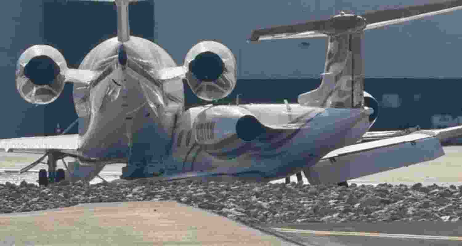The two collided aircrafts in Scottsdale, Arizona. The two collided aircrafts in Scottsdale, Arizona.