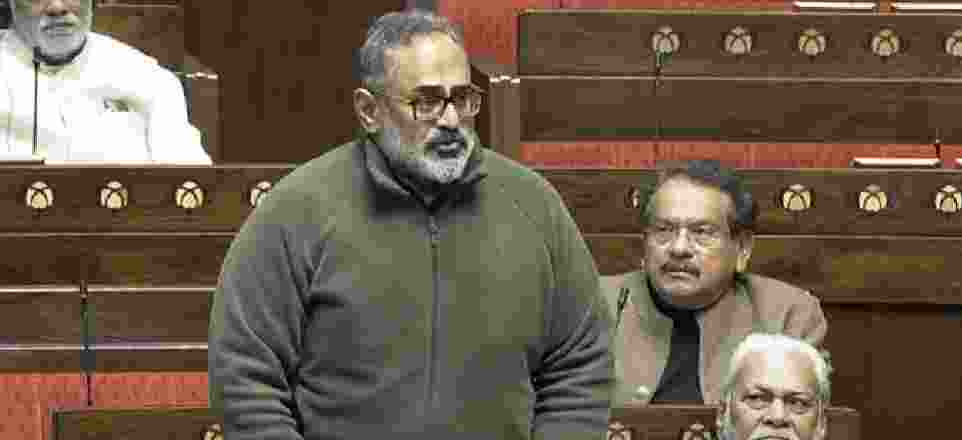 Rajeev Chandrashekhar, Member of Parliament in the Rajya Sabha, bid adieu as his term in the upper house came to a close. Rajeev Chandrashekhar, Member of Parliament in the Rajya Sabha, bid adieu as his term in the upper house came to a close.