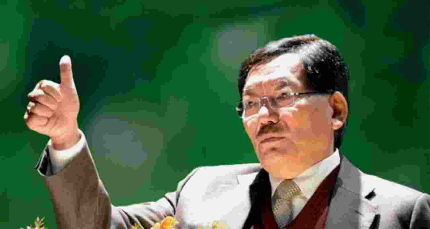 Former Chief Minister of Sikkim and SDF supremo Pawan Kumar Chamling.  Former Chief Minister of Sikkim and SDF supremo Pawan Kumar Chamling.