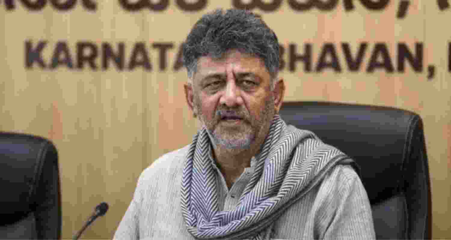 BJP hits out as Shivakumar sings RSS anthem in K'taka House BJP hits out as Shivakumar sings RSS anthem in K'taka House