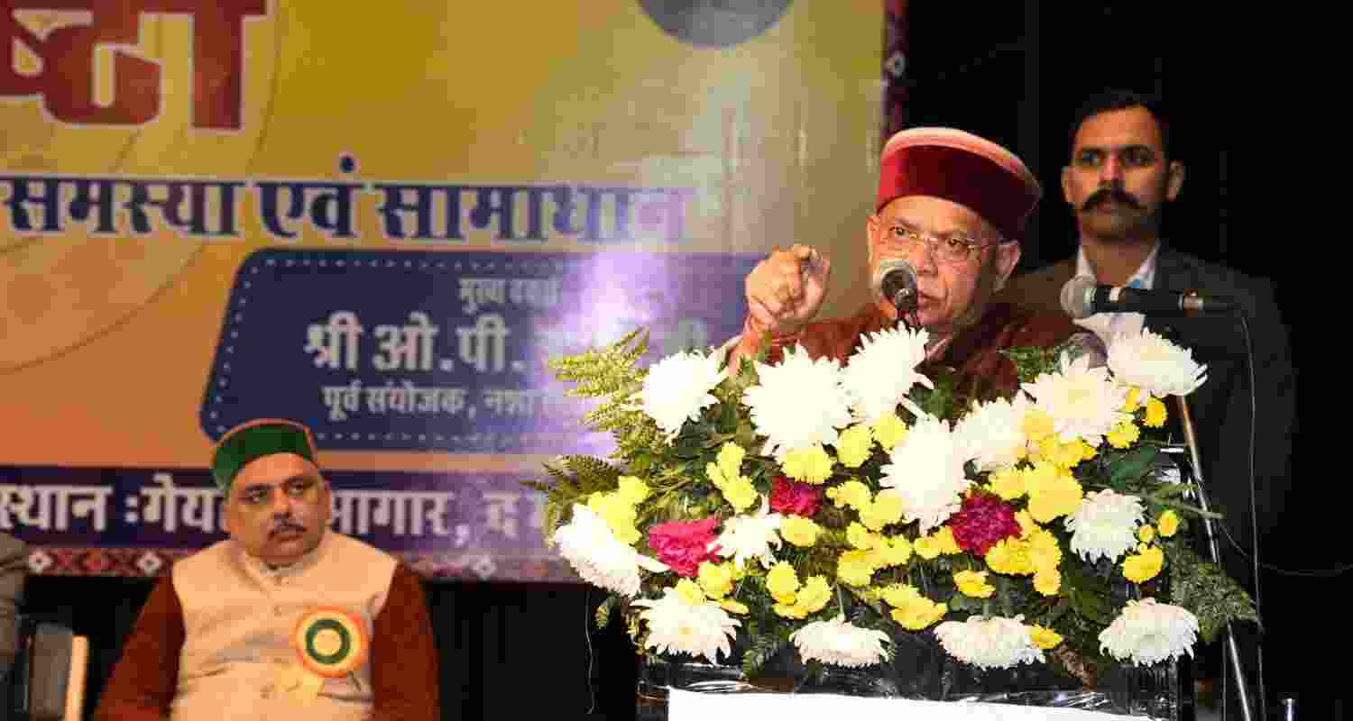 Himachal governor Shiv Pratap Shukla. Image via NAI correspondent. Himachal governor Shiv Pratap Shukla. Image via NAI correspondent.