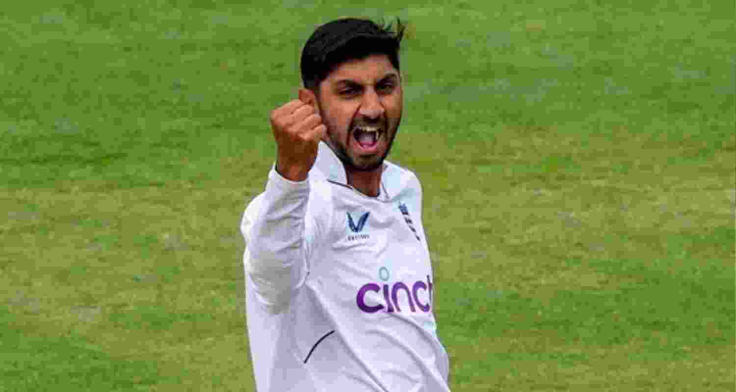 Young off-spinner Shoaib Bashir.  Young off-spinner Shoaib Bashir.