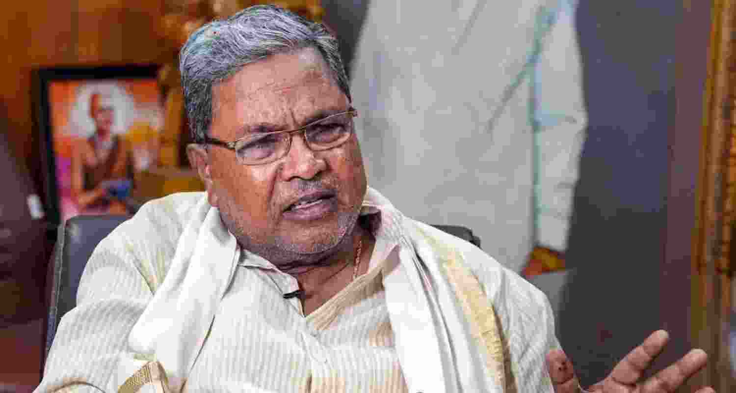 Karnataka Chief Minister Siddaramaiah. File photo. Karnataka Chief Minister Siddaramaiah. File photo.