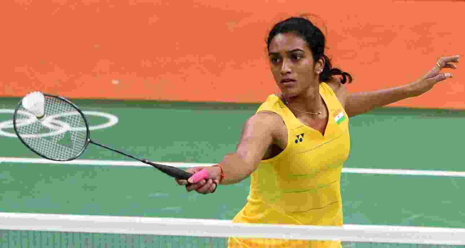 Two-time Olympic medallist PV Sindhu. Two-time Olympic medallist PV Sindhu.